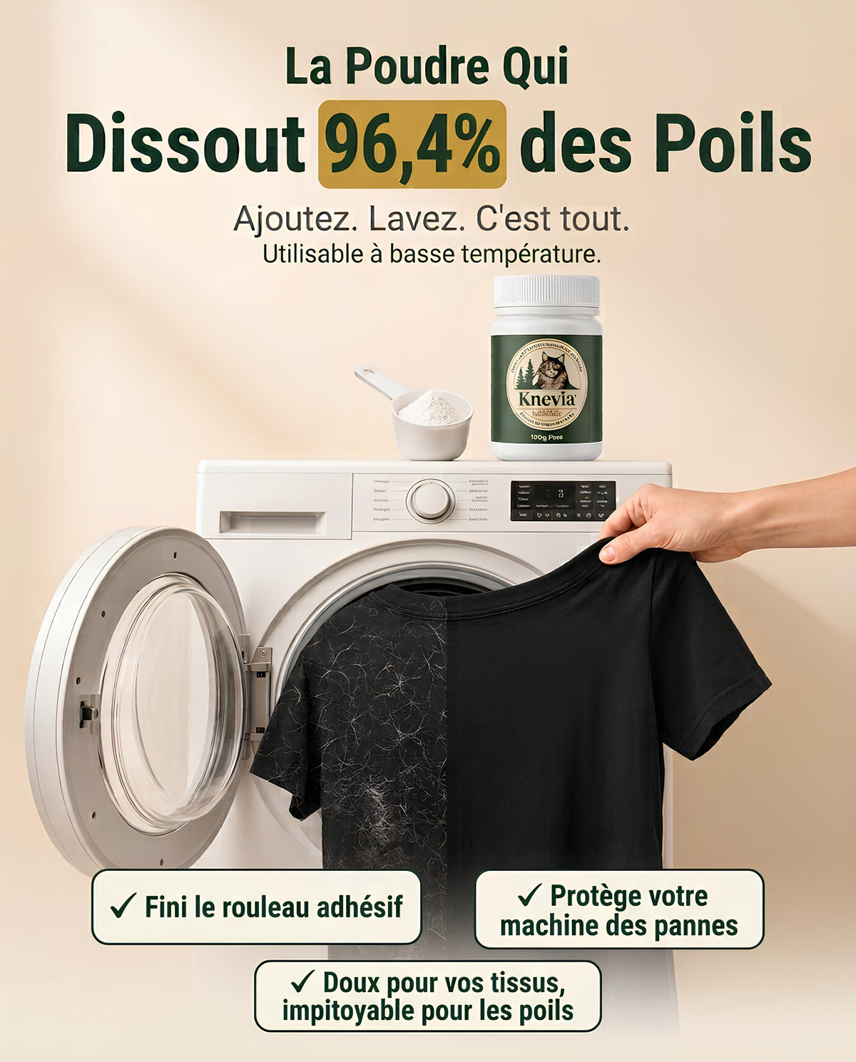 Dissolvant de Poils d'Animaux